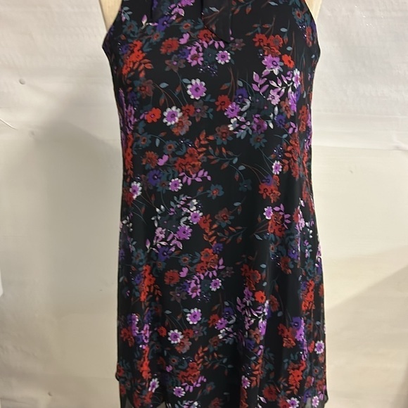 Calvin Klein floral sleeveless shift dress size 6P - Picture 3 of 9